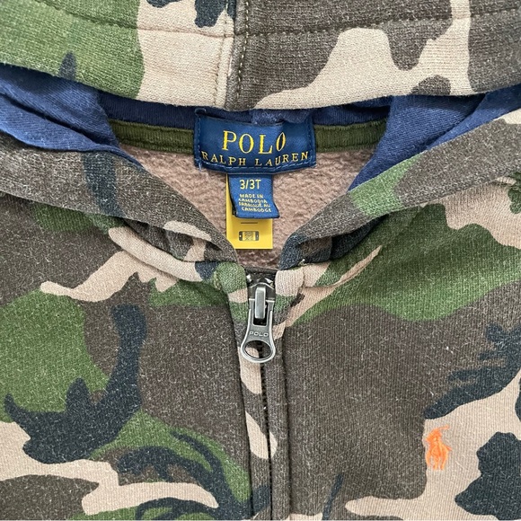 2 piece Polo Ralph Lauren camo fleece set - Picture 4 of 8